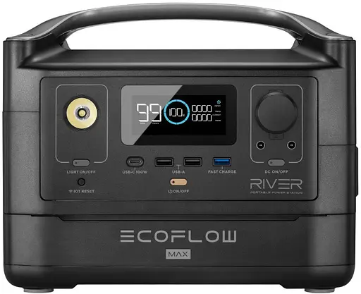 Зарядная станция EcoFlow RIVER Max (576 Вт·ч) EFRIVER600MAX-EU