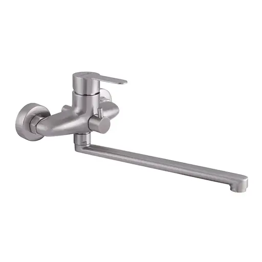 Змішувач для ванни Mixxus LEO-006 SS2827 Нержавіюча сталь - фото 1