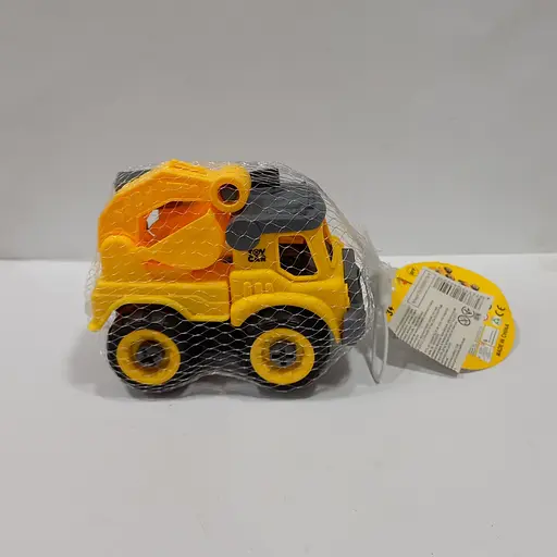 Стройтехника конструктор D 915 /916/917/918, 1 машнка, отвертка, в сетке (6978395260207) Машина с ковшом Вид 4 - фото 1