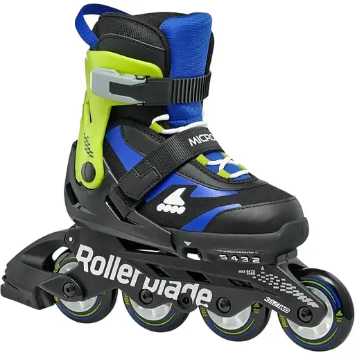 Ролики Rollerblade Microblade 28-32 Black-Blue (1012-86B0751530-NF01-28-32)