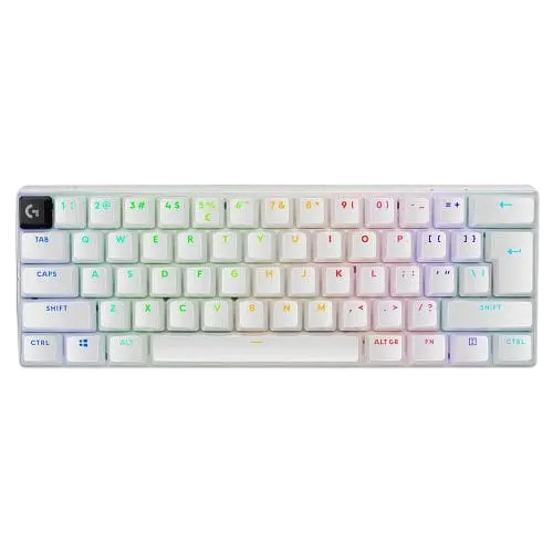 Клавiатура Logitech G PRO X 60 Optical Tactile RGB White (920-011930)