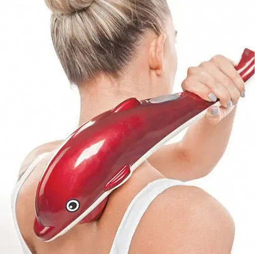 Ручний масажер Дельфін для тіла Dolphin Massager для схуднення масажу шиї - фото 2