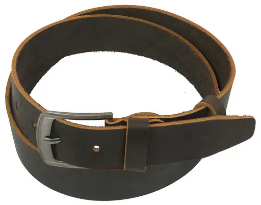 Ремінь шкіряний Skipper чоловічий під джинси 125-125х3,8 см acs0029527 - фото 2