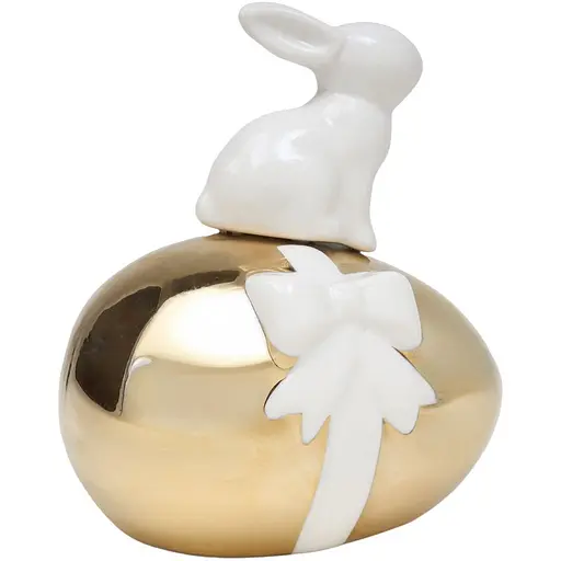 Статуэтка декоративная MBM HOME Апельсиновый кролик цветная (DH-ST-40-2 COLOR) - фото 1