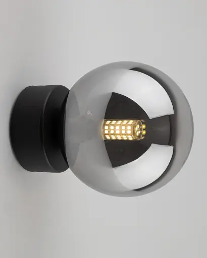 Бра, настінний світильник TK Lighting 10255 Estera G9 1x8W IP20 графітовий - фото 3