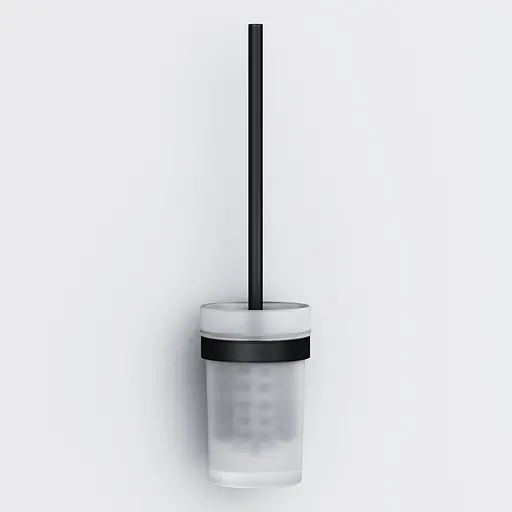 Ершик для унитаза Am.Pm X-Joy black A85A33322, Черный матовый - фото 5