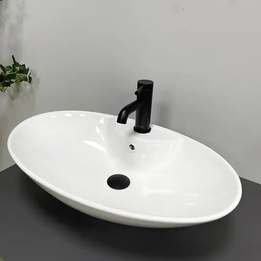 Умивальник VBI Carovilli white накладний VBI-015504, Білий - фото 1