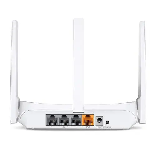 Роутер Mercusys MW306R Wi-Fi 802.11n, 300Mb, 3 LAN 10/100Mb, режим точки доступу, швидке налаштування безпеки - фото 2