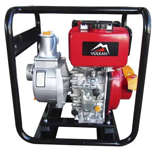 Мотопомпа бензиновая Vulkan SCWPD80 для чистой воды - фото 2