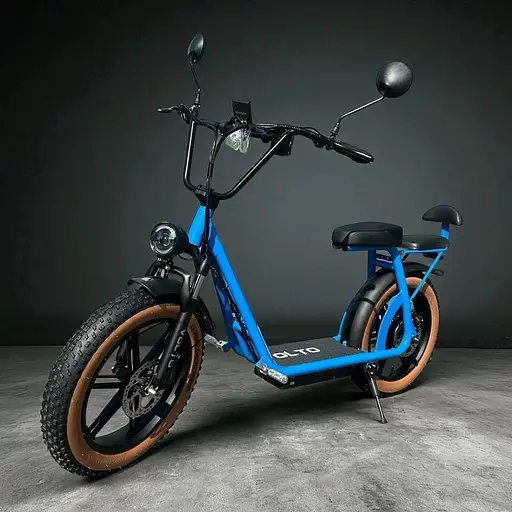 Электросамокат Volto Cruise 22 (1000W 48V 19Ah) NFC Синий + Сетевой фильтр в подарок - фото 4