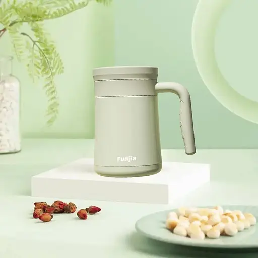 Термокружка Youpin Quijia Insulated Tea Mug Mocha Green (3277793) [153235] - фото 3