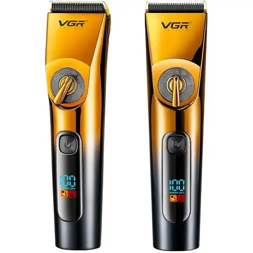 Машинка для стрижки волосся для чоловіків VGR V-663 Змінні насадки - фото 3
