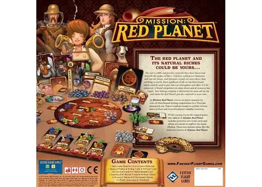 Настольная игра Fantasy Flight Games Миссия: Красная планета 2-е издание (Mission: Red Planet 2nd Edition) (англ.) (FFGVA93) - фото 12