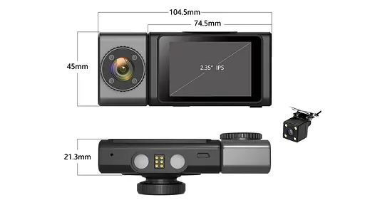 Видеорегистратор Aspiring Alibi 9 GPS 3 Cameras Speedcam - фото 2