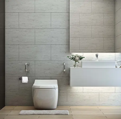 Тримач для туалетного паперу Rea Mist 04 black REA-80025 Чорний матовий - фото 6