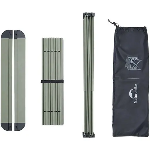 Розкладний стіл Naturehike CNK2450JJ013 M Gray (6976507663267) [146034] - фото 3