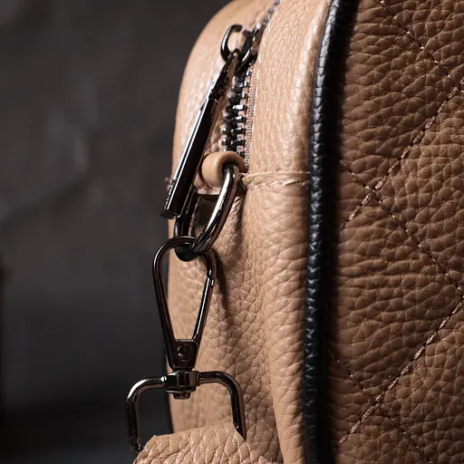 Кожаная женская сумка Vintage через плечо на одно отделение 21х14х8 см sum0029001 - фото 10