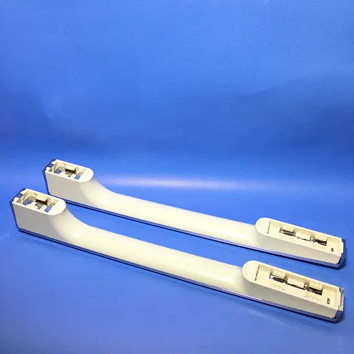 Дверная ручка для холодильника SAMSUNG RT53, RT50, RT46, RT43, DA97-14431E бежевая 2 шт - фото 2