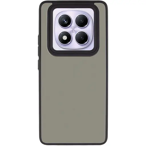 Чохол Epik TPU+PC Lyon Frosted для Xiaomi Redmi Note 14 Pro 4G Black - фото 2