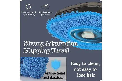 Робот-пылесос моющий Grand INTELEGENT AUTOMATIC BRUSH MOPPER 22х22х6 см - фото 2