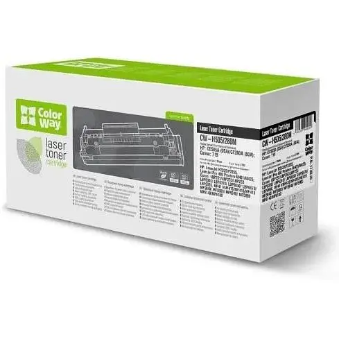 Картридж ColorWay HP 05A CE505A Black teh0024284 - фото 1