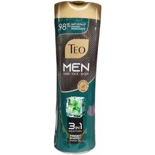 Шампунь Teo Beauty 3в1 Men Mentol 350 мл (75847)