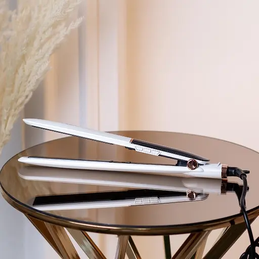 Випрямляч для волосся VGR V-515 з терморегулятором РК-дисплеєм Білий - фото 9