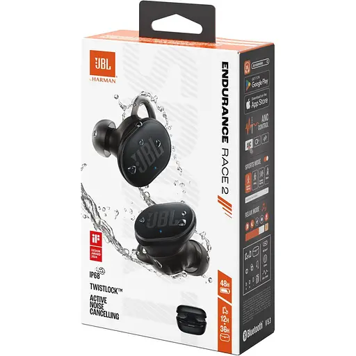 Наушники JBL TWS Endurance Race 2 Black (JBLENDURACE2BLK) - фото 10