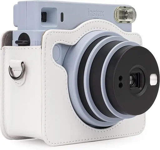 Набор камера Fujifilm Instax Square SQ1, Фотобумага 20шт, Чехол, Фотоальбом 80 фото Белый - фото 5