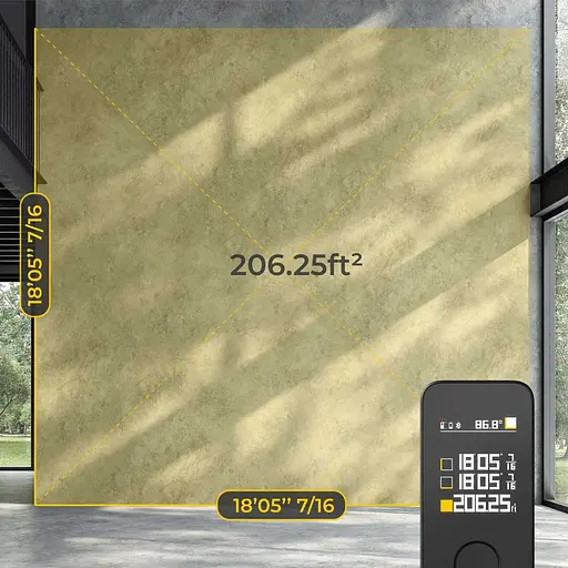 Розумний лазерний далекомір HOTO Smart Laser Tape Measure PRO (H-D50) - фото 4