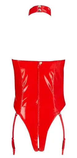 Боди Black Level Marika XS красный - фото 5