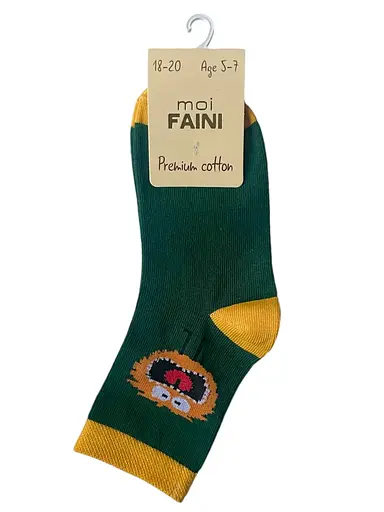 Шкарпетки дитячі "Чудік" з індійської бавовни 413018 - фото 2