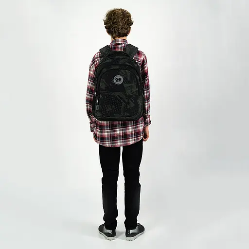 Рюкзак GoPack Teens 162L-3 Черный (GO26-162L-3) - фото 16
