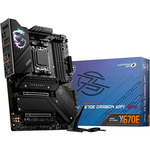 Материнская плата MSI MPG X670E Carbon WiFi (911-7D70-001) [93614]