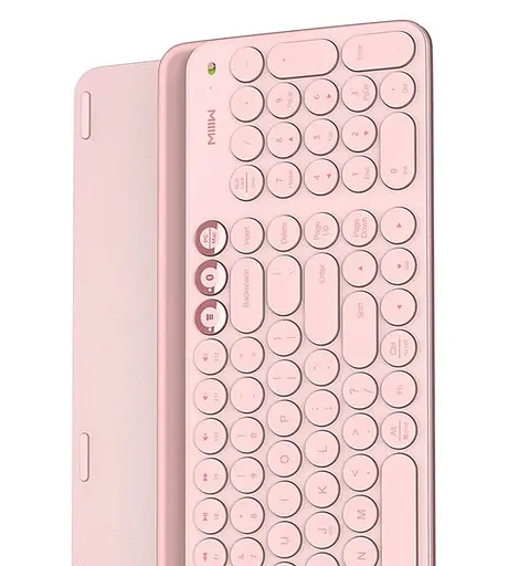 Bluetooth-клавиатура Xiaomi MiiW (MWBK01) розовая - фото 4