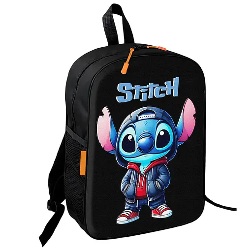 Рюкзак школьный детский с принтом Стич 36х27 см подростковый для мальчика, девочки (4065)
