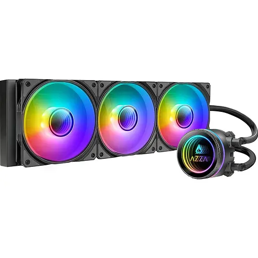 Система водяного охолодження Azza Galeforce 360 (LCAZ-360C-ARGB) [151296] - фото 1