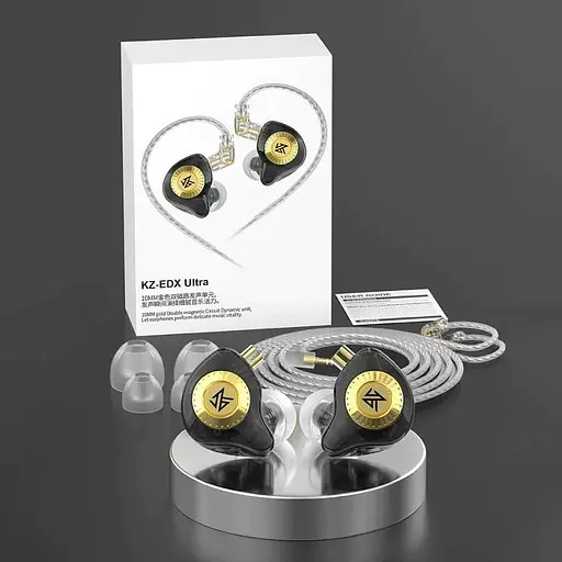 Навушники з мікрофоном Knowledge Zenith EDX Ultra Black - фото 3