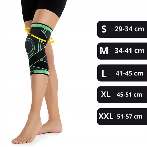 Фіксатор (бандаж) для коліна 4FIZJO 1 шт Size S (P-5907739317773) - фото 5