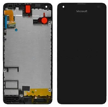 Дисплейный модуль Microsoft Lumia 550 Матрица и тачскрин черный - фото 1