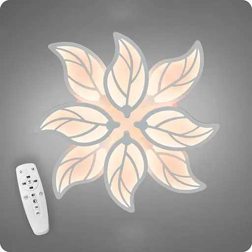 Люстра світлодіодна 517 Dlight 3color з пультом 135Вт Білий (01933) - фото 1