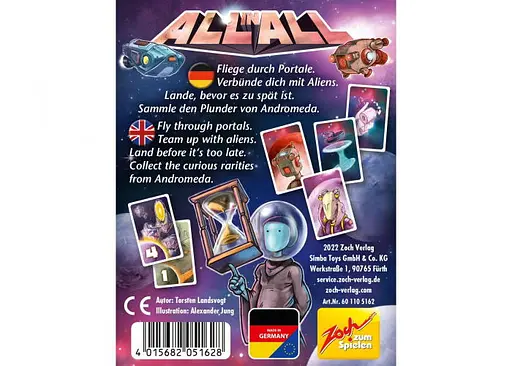 Настольная игра Zoch AII in AII (англ.) (601105162) - фото 3