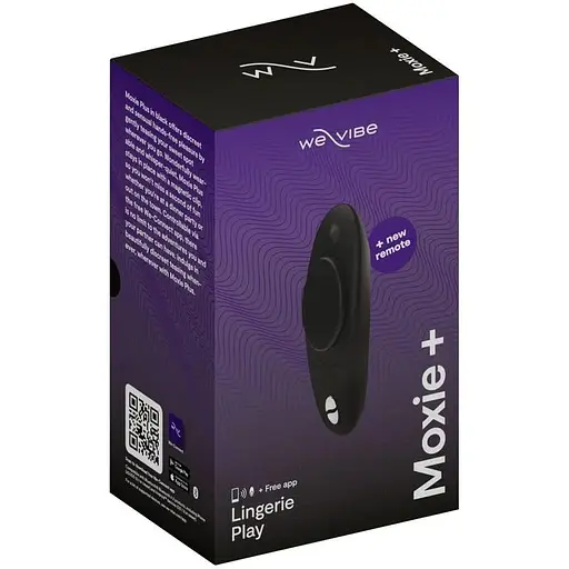 Смарт-вібратор у трусики We-Vibe Moxie+ Satin Black пульт ДУ - фото 3