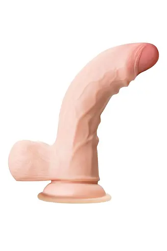 Фаллоимитатор My Babe by RealStick My Treasure 18.5 cm (телесный) - фото 6