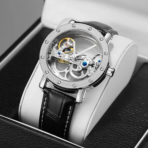 Наручные часы женские Forsining Air Silver II (622) - фото 3