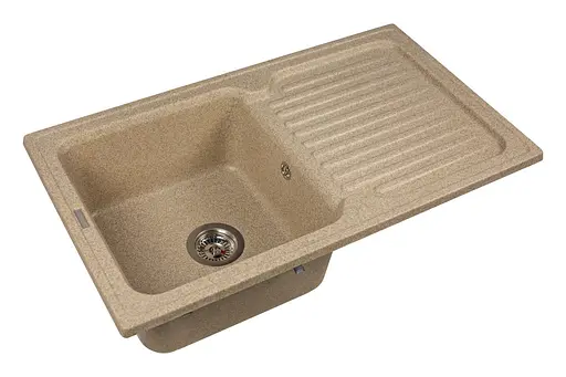 Кухонная мойка гранитная Miraggio Orlean terra 861x496x210 00209405, Терра - фото 2