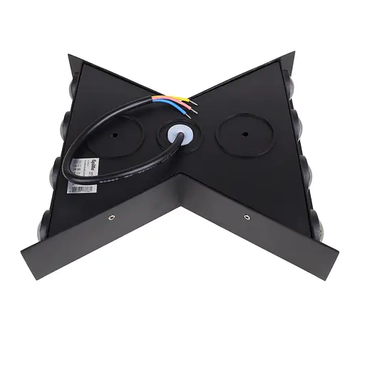 Подсветка Brille AL-604/8х1W WW LED IP54 BK - фото 3