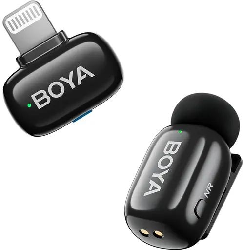 Микрофон Boya mini-16 Lightning Black (mini-16) - фото 1