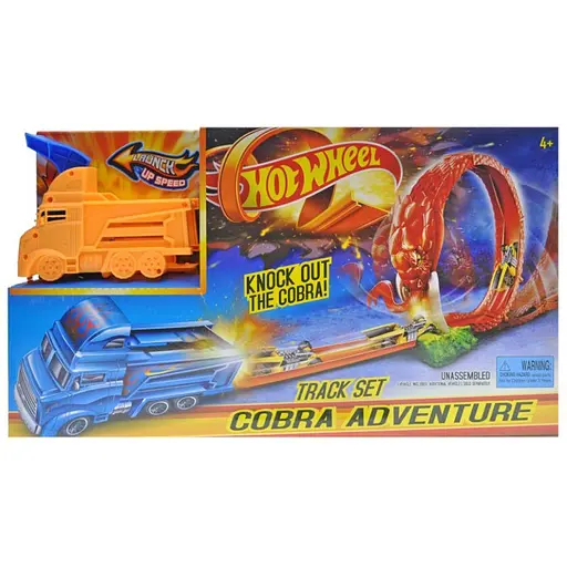 Игровой набор "Гонки" 307 трек с запуском Оранжевый