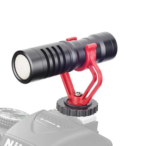 Направленный микрофон для телефона, камеры, фотоаппарата Savetek М100, кардиоидный, с ветрозащитой (100796) - фото 3